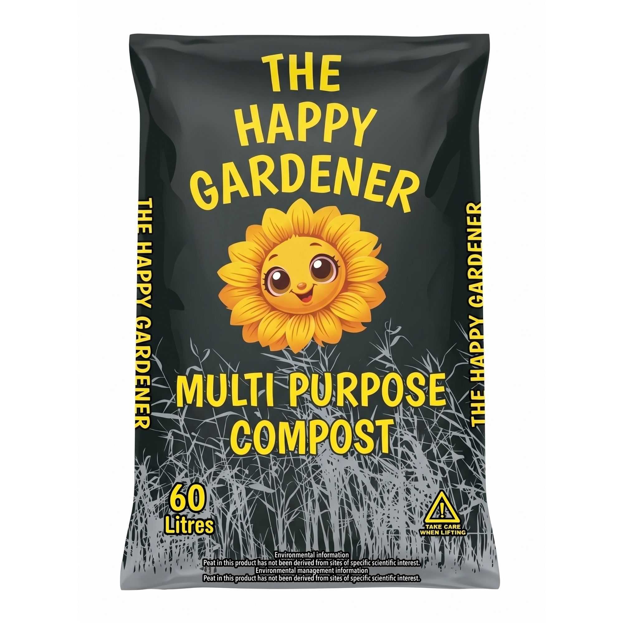 The Happy Gardener Multi Purpose Compost 60L bag